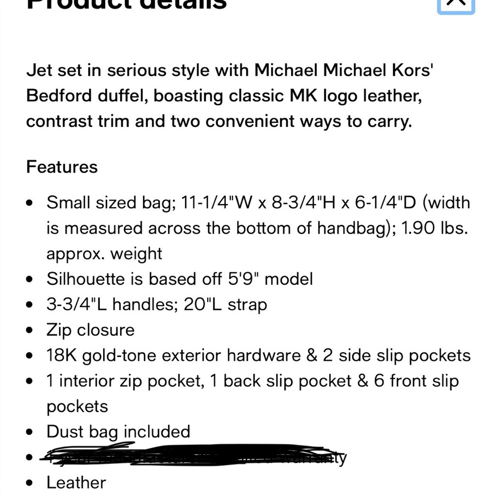Michael Kors Brown and Black Crossbody Bag - Picture 15 of 15